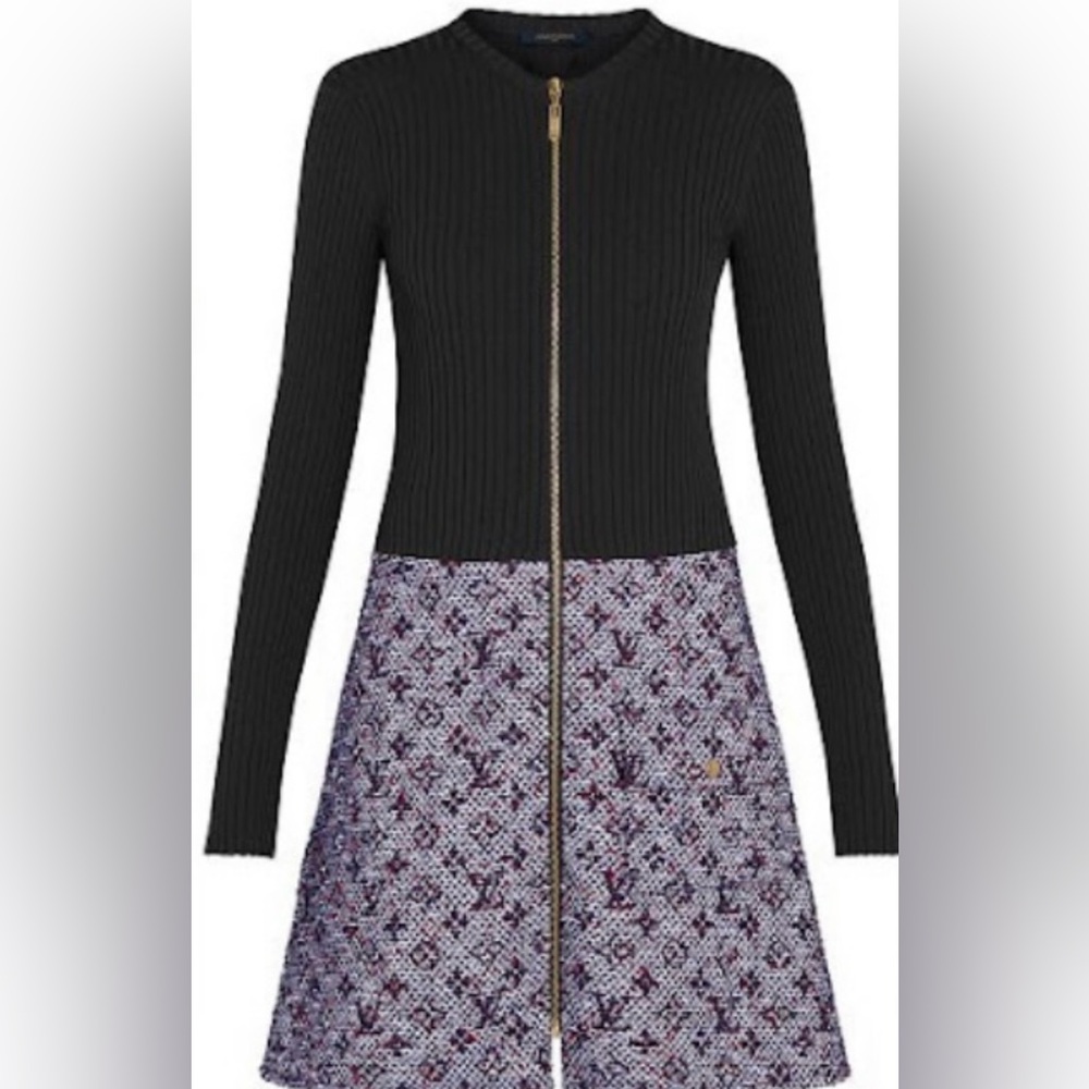 Louis Vuitton Monogram Tweed Dress!